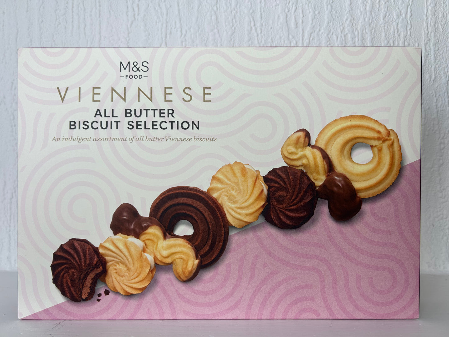 M&S All Butter Viennese Biscuit Selection – 450g British Treats Tin