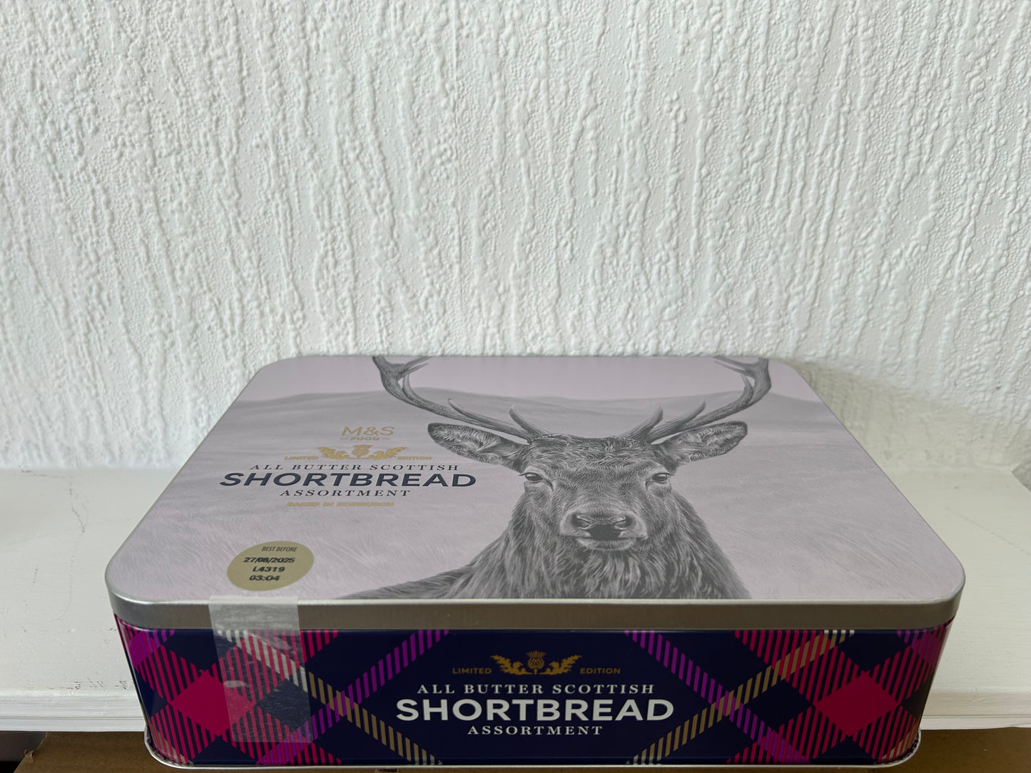 M&S All Butter Assorted Shortbread – 650g (Design May Vary)