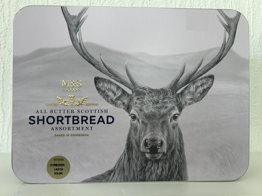M&S All Butter Assorted Shortbread – 650g (Design May Vary)