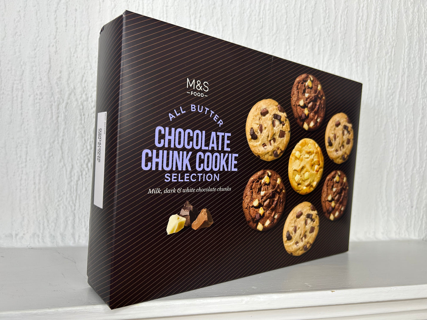 UK Imported Cookie Gift Box – M&S Belgian Chocolate Chunk Assortment