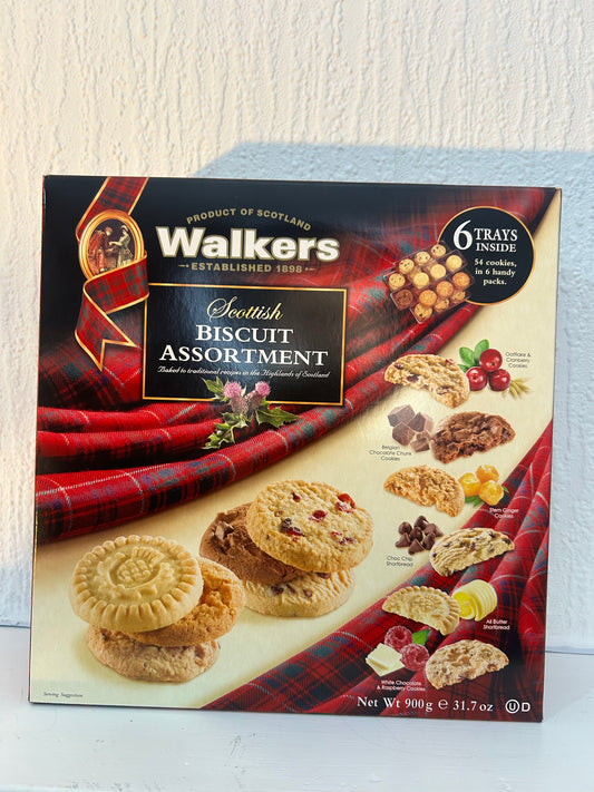 Walkers All Butter Shortbread 900g Gift Tin – UK Scottish Import