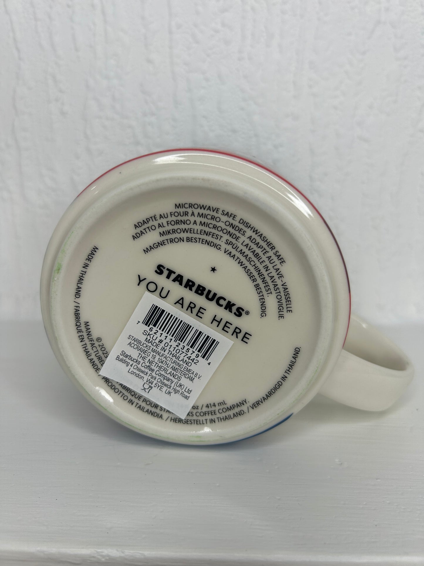 Official Starbucks Paris Mug – You Are Here Collection from Europe