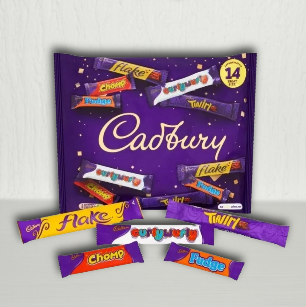 British Cadbury snack bars for USA