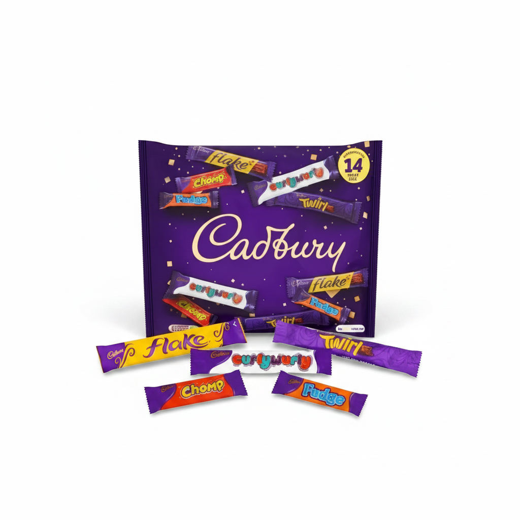 British Cadbury snack bars for USA