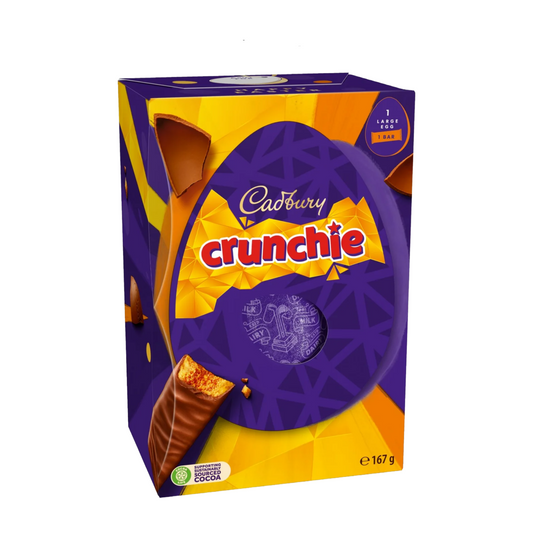 Cadbury Easter egg with Crunchie bar included