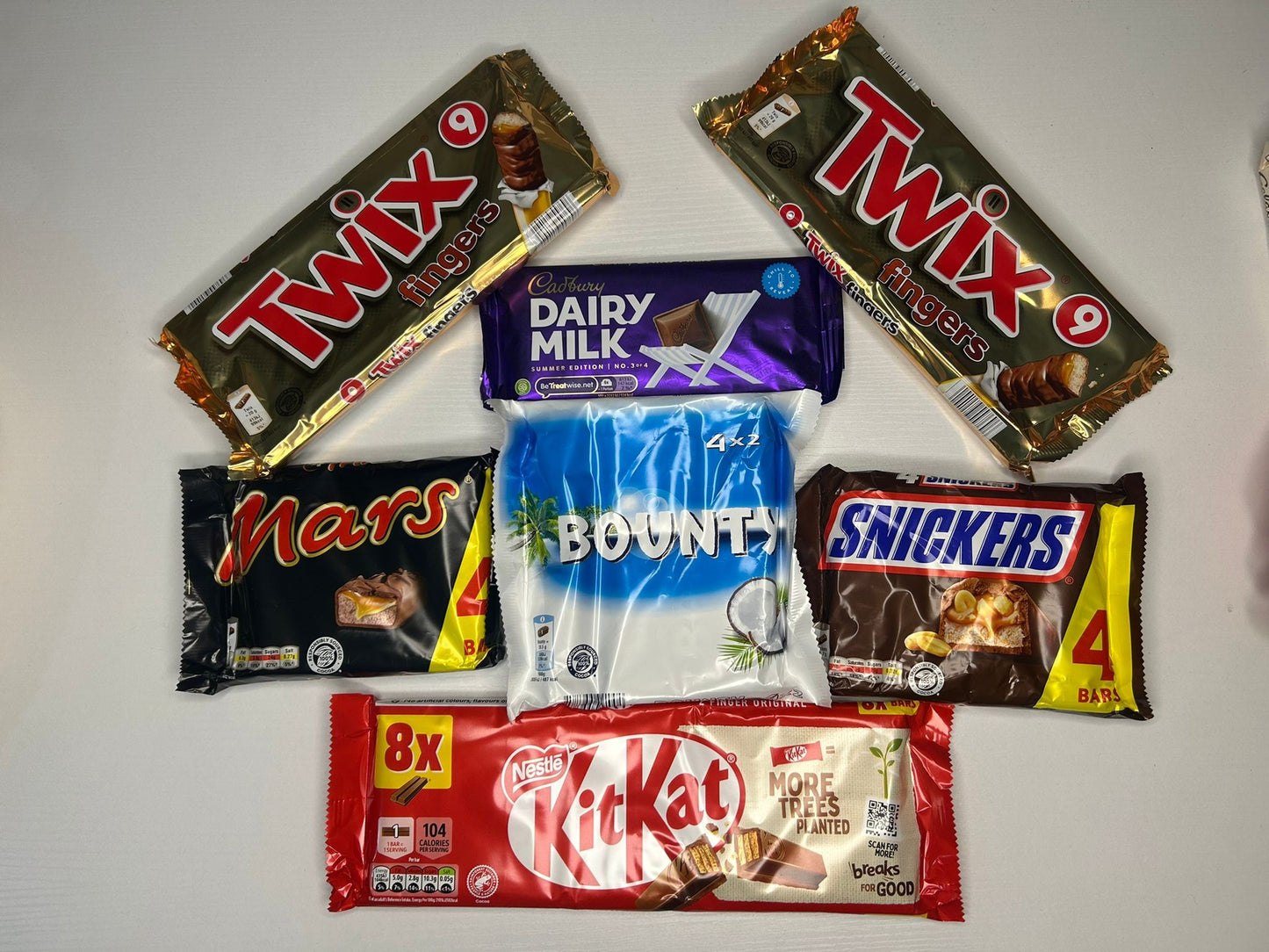 Christmas chocolate gift hamper with Dairy Milk and classic favorites