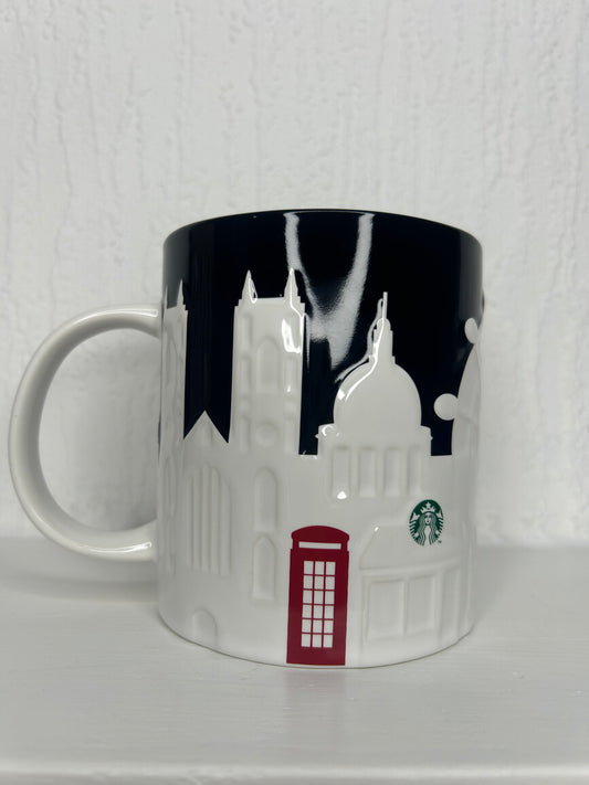 Starbucks London Relief Mug – 16oz Ceramic City Collection