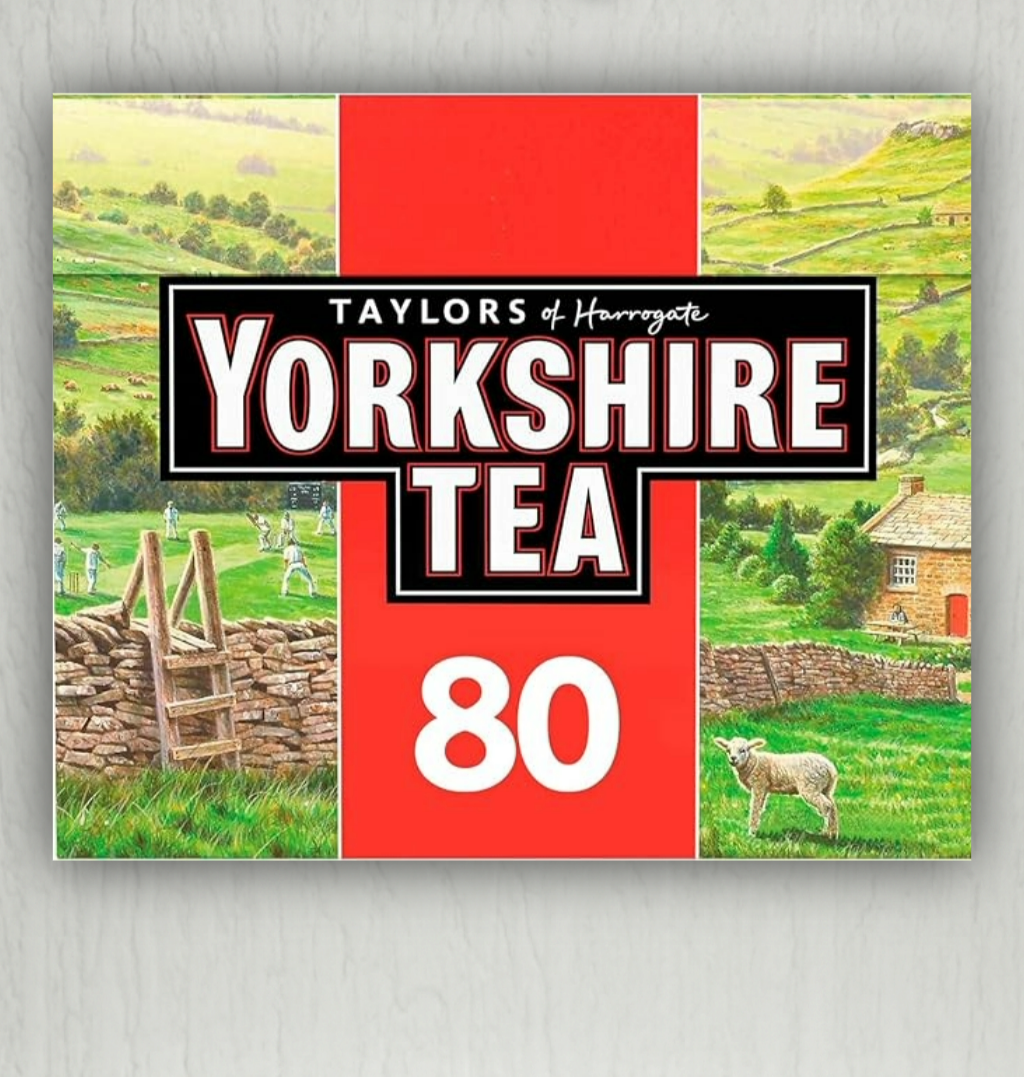 Yorkshire Tea bundle with British grocery items