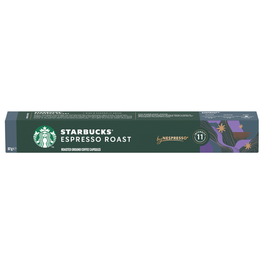 Starbucks dark roast coffee capsules for Nespresso