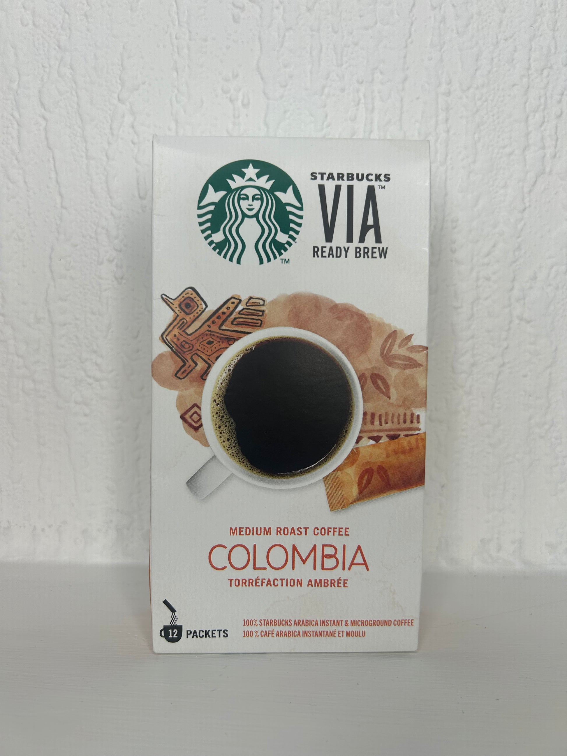 Starbucks Colombian Microground Coffee Sachets – Rich, Balanced Roast