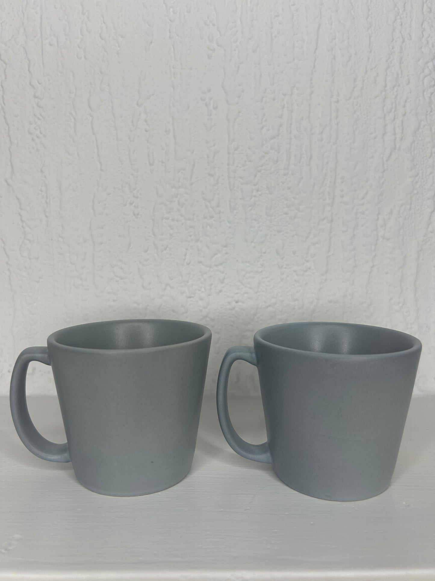 Boxed Starbucks Stone Grey Espresso Mug Set 2oz each