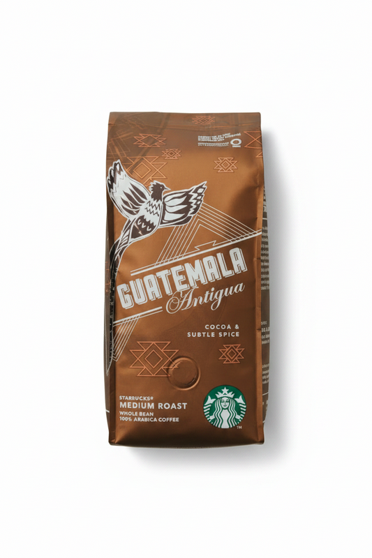 Starbucks Guatemala Antigua Coffee Beans 227g – perfect for espresso or filter brewing
