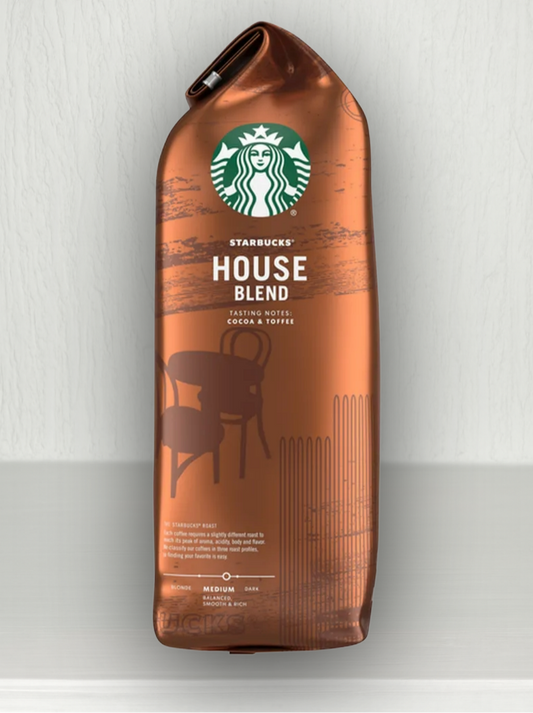 Starbucks House Blend 227g coffee beans – perfect for espresso or filter brewing