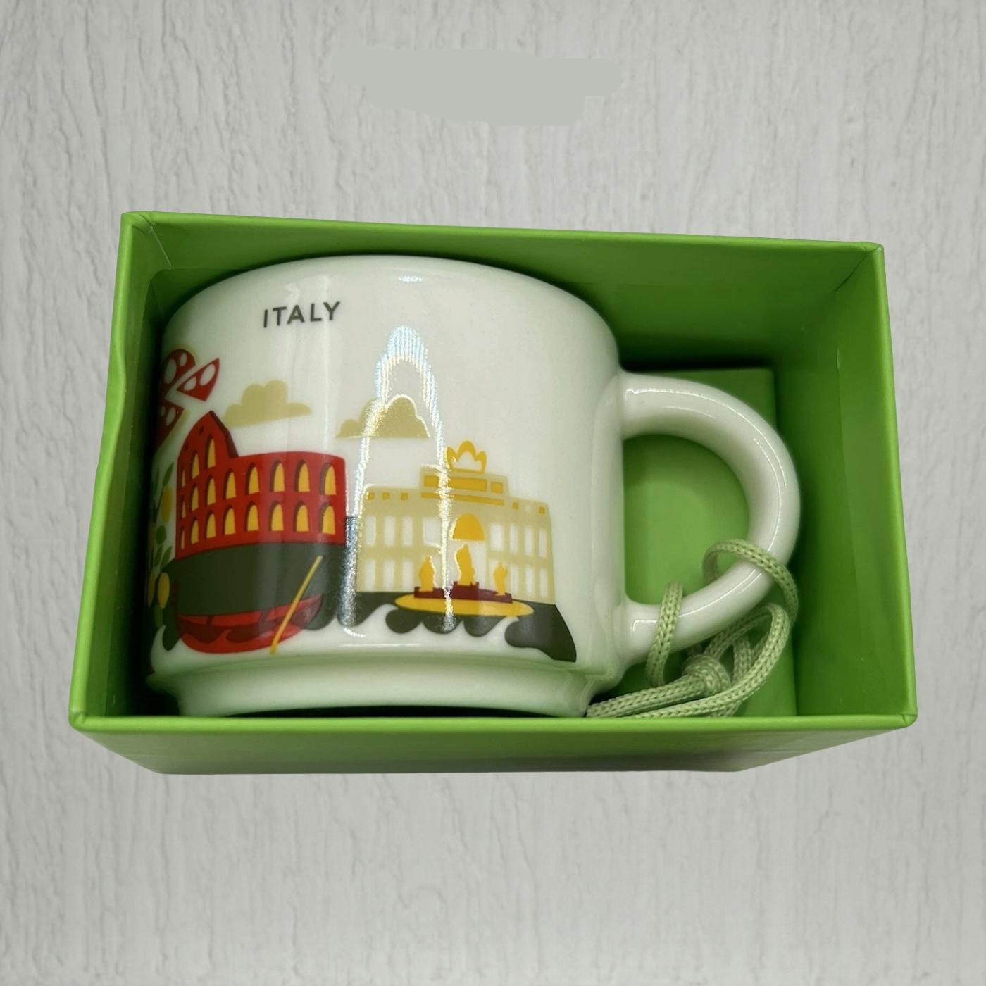 Starbucks Italy You Are Here Mini Mug 2oz ceramic collectible – ornament coffee cup