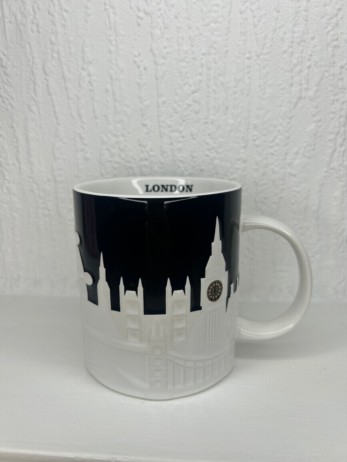 Embossed London Landmarks on Starbucks City Collection Mug