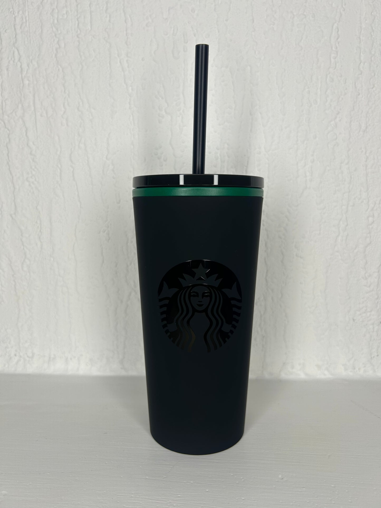 Starbucks Timi Matte Black Tumbler 12oz – Sleek & Reusable Travel Mug