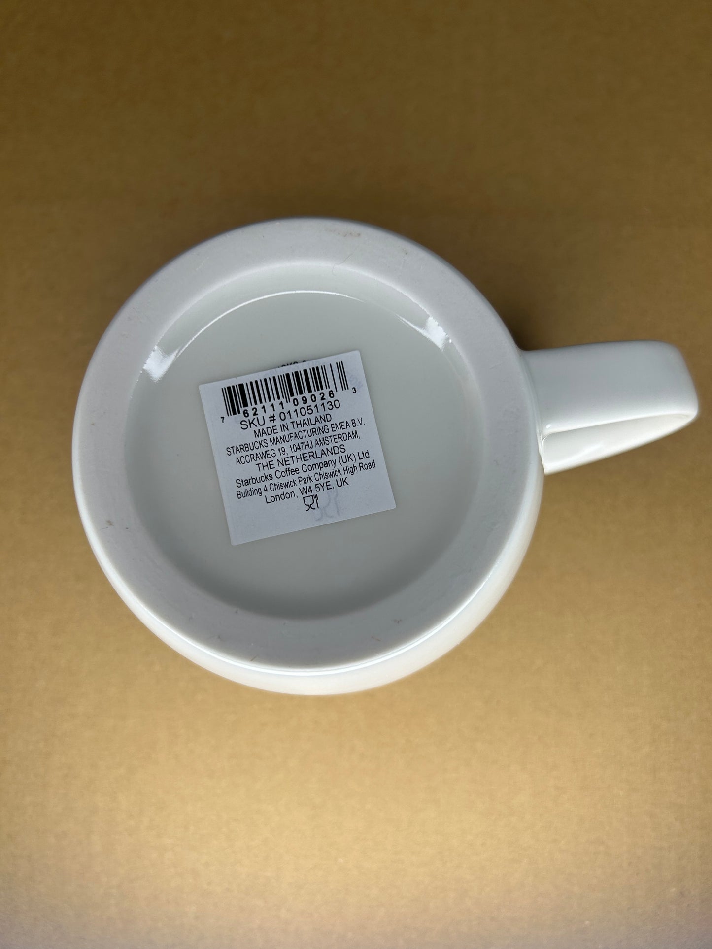 Starbucks 20oz White Venti Mug in retail box packaging