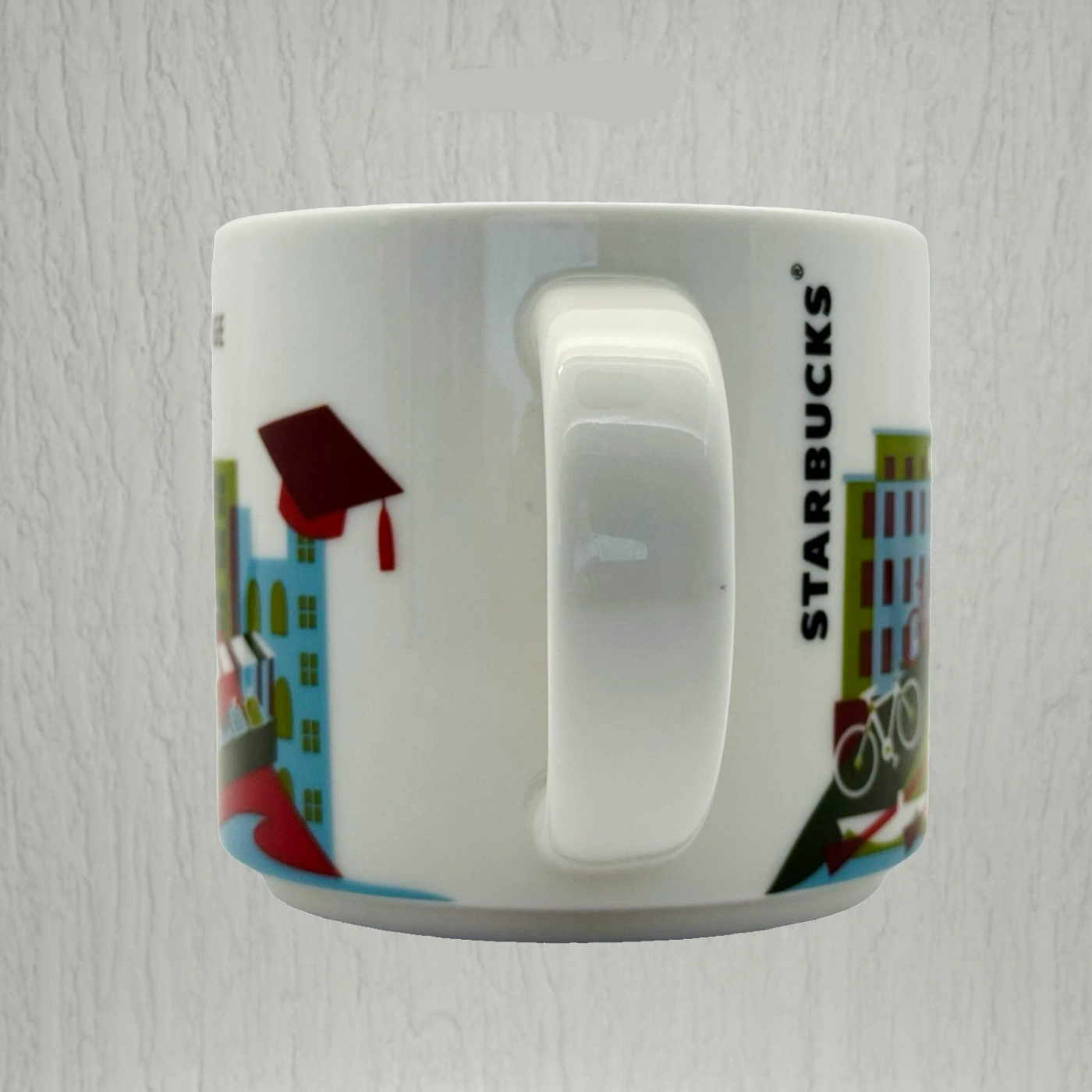 Starbucks You Are Here Cambridge Mug 16oz top view – travel series city cup