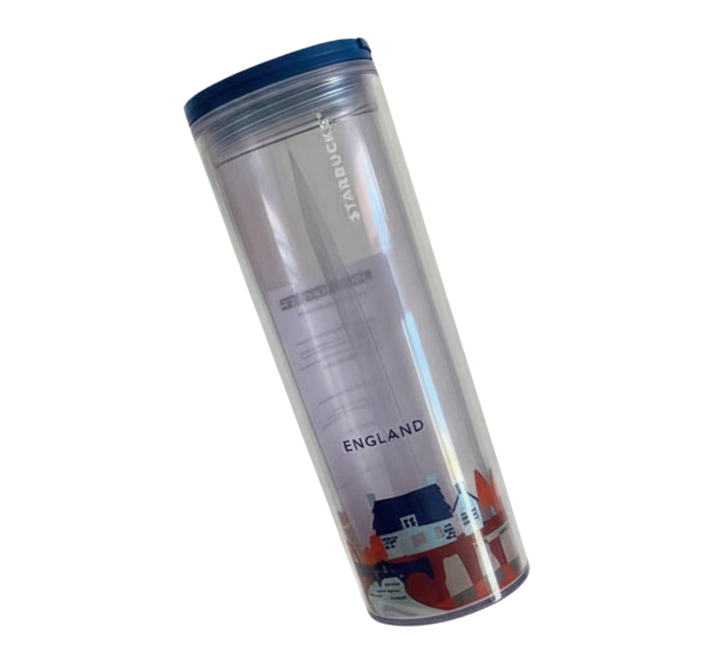 Starbucks Collectible England You Are Here Tumbler Side 12oz