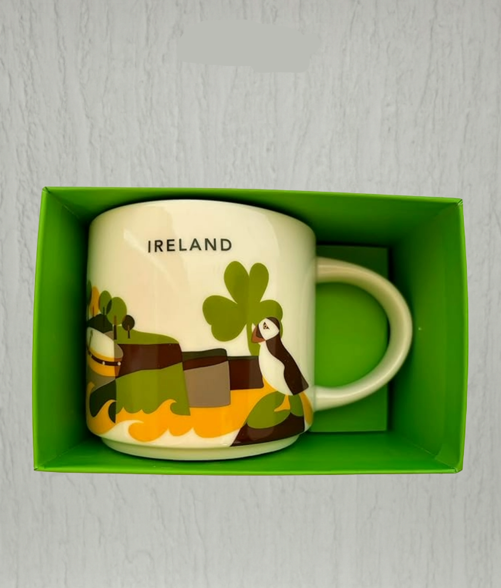 Starbucks You Are Here Ireland Mug 16oz ceramic collectible – city series coffee cup