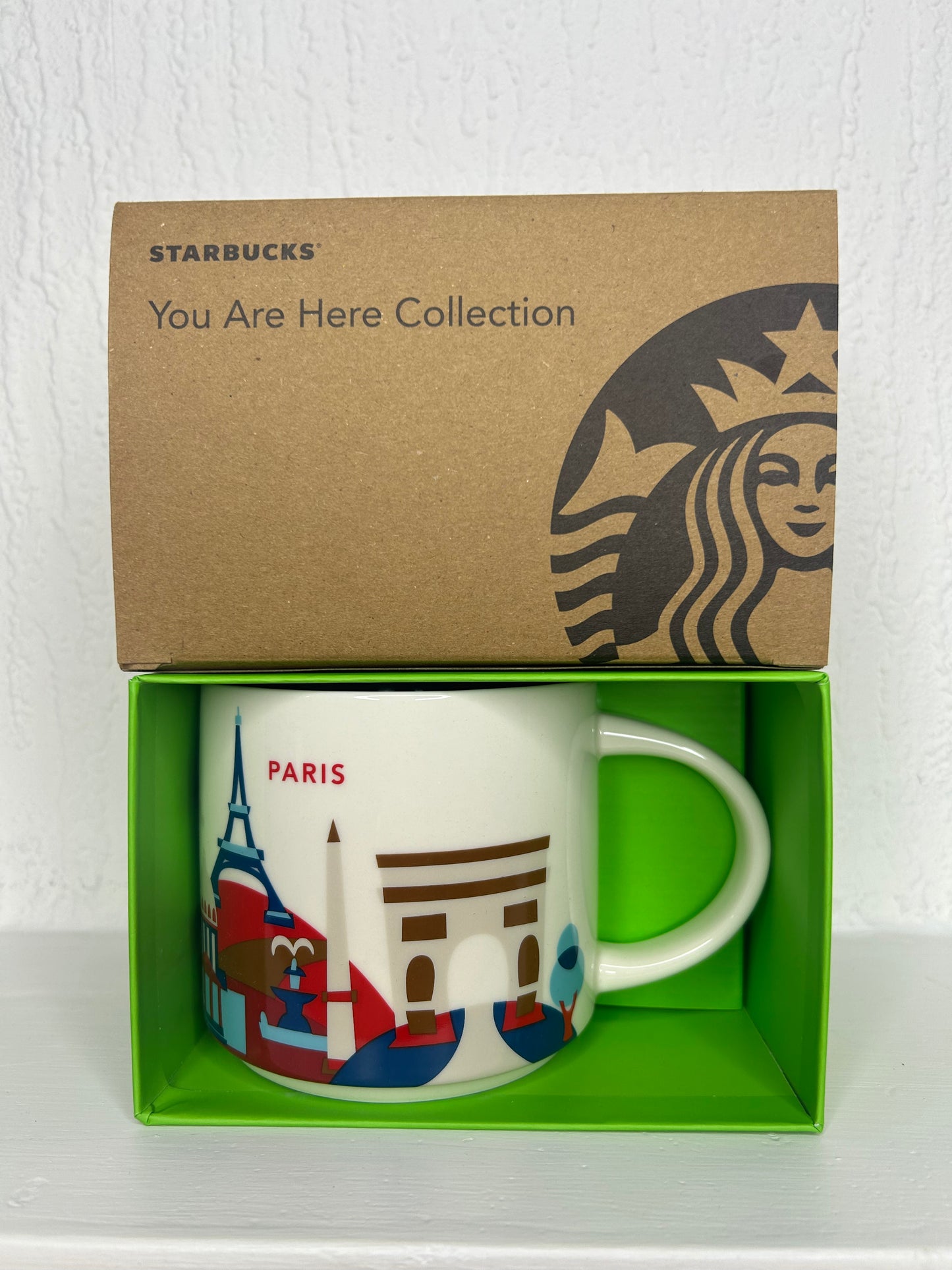 Starbucks You Are Here Paris Mug – 14oz Ceramic French Edition