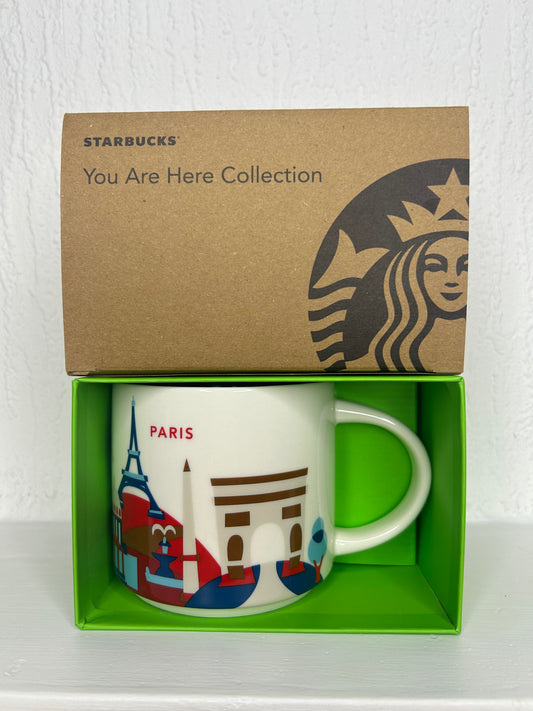 Starbucks You Are Here Paris Mug – 14oz Ceramic French Edition