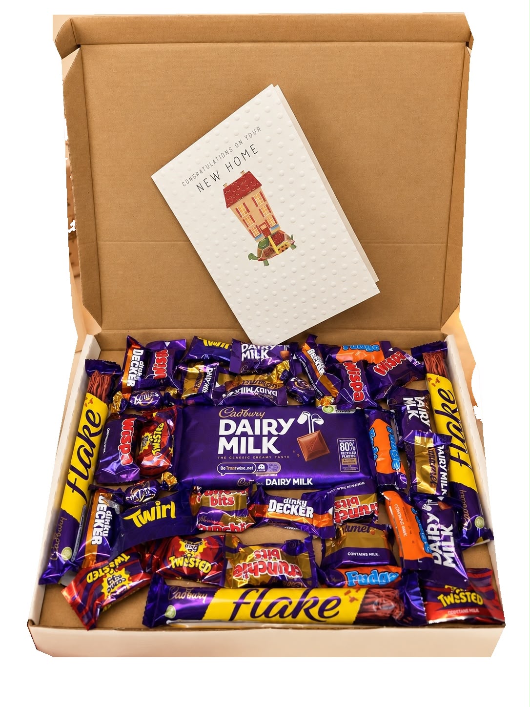 British Cadbury chocolate gift box for birthdays and celebrations