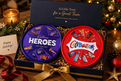 Office chocolate gift hamper for employees clients and business partners