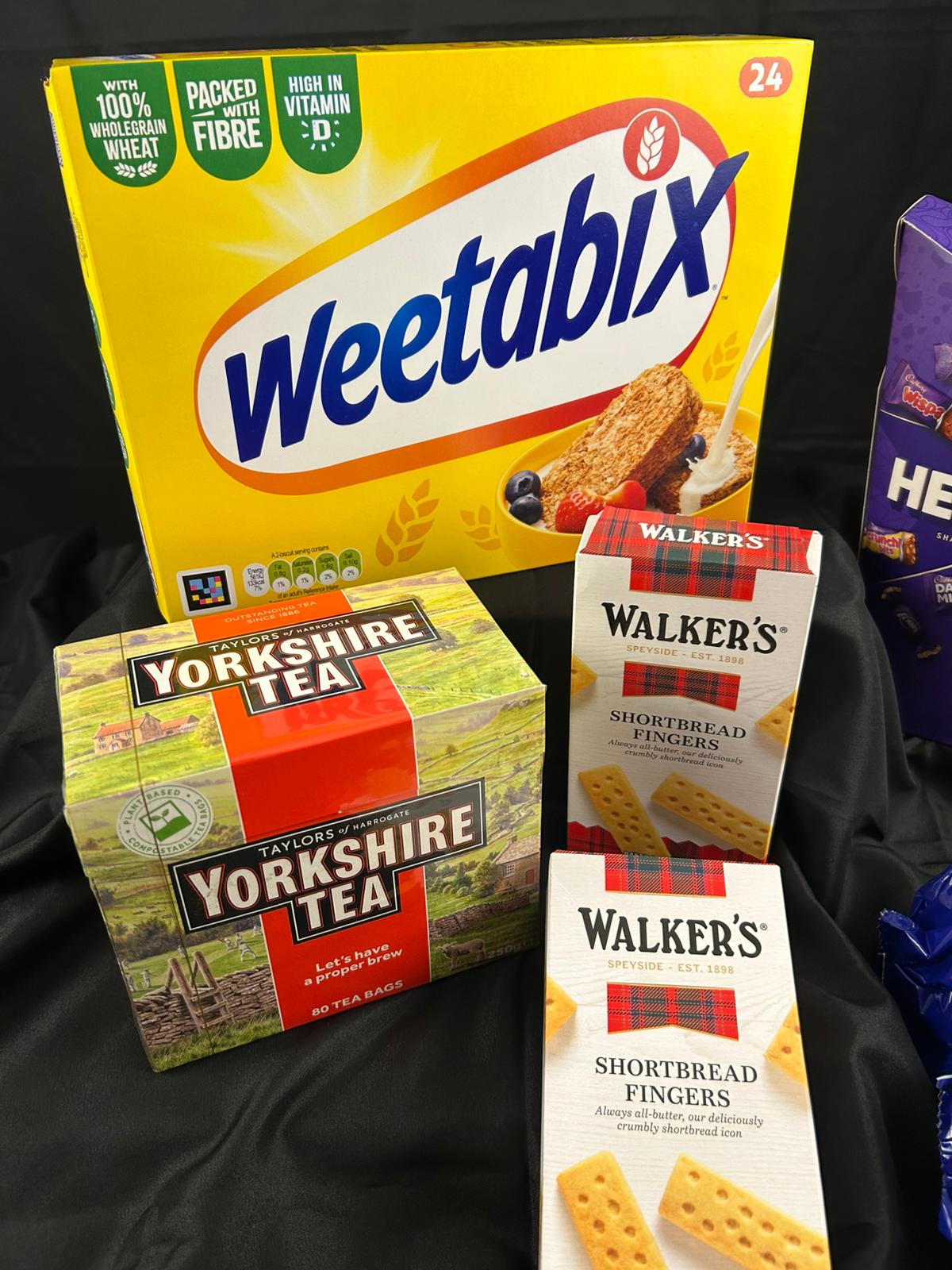 Weetabix and Yorkshire Tea breakfast gift hamper