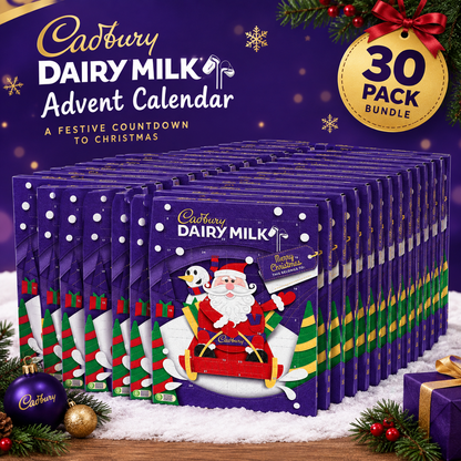 Cadbury Advent Calendar Pack of 30 for Christmas