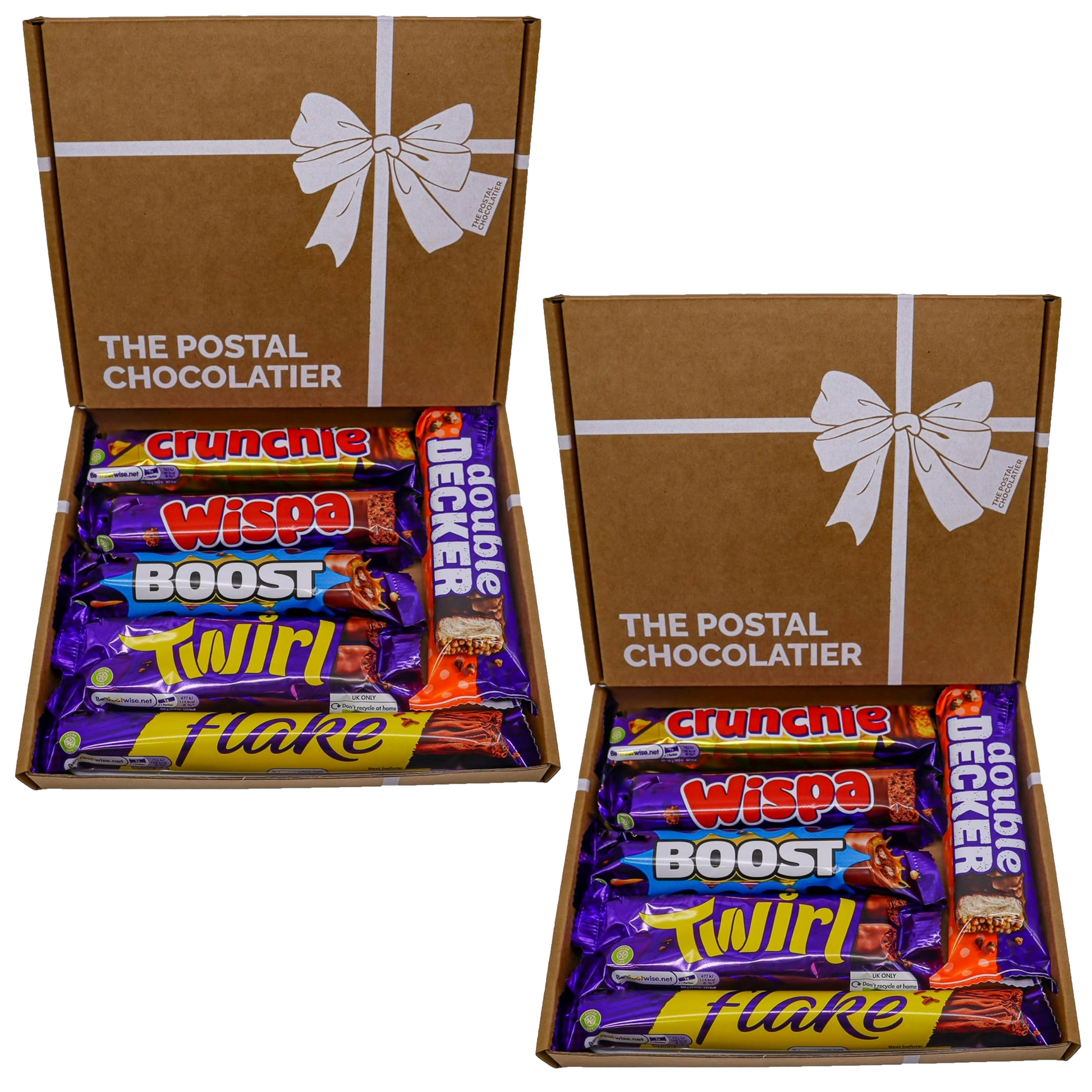 Cadbury Dairy Milk chocolate gift box hamper bundle of 2