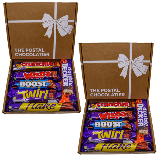Cadbury Dairy Milk chocolate gift box hamper bundle of 2