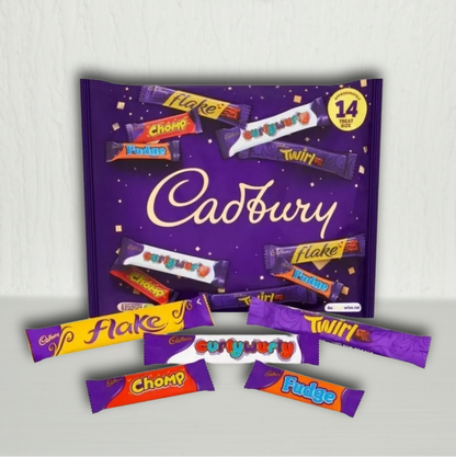 British Cadbury snack bars for USA