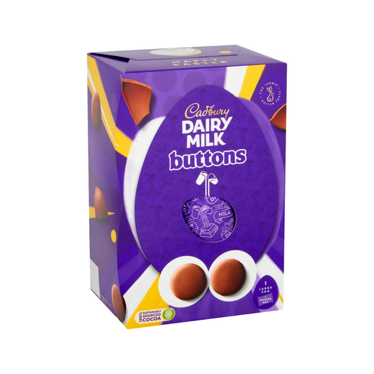 Cadbury Dairy Milk Buttons Easter Egg 190g box