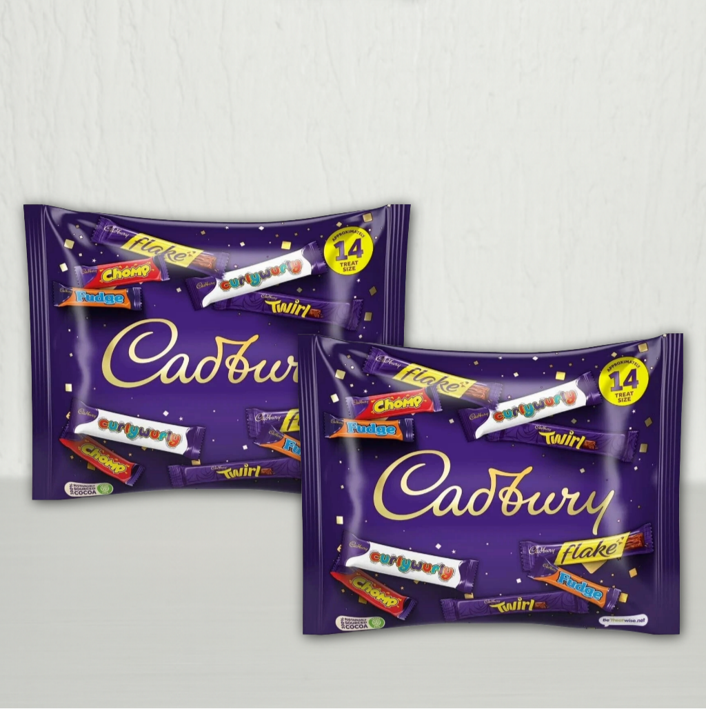 Cadbury Heroes 14-Bar Treat Size Pack of 2