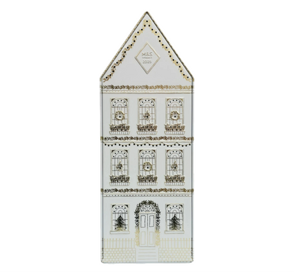 M&S Shortbread Light Up House Tin 230g – Scottish Butter Cookies Gift