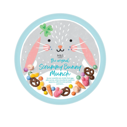 M&S The Original Scrummy Bunny Munch 460g front packaging