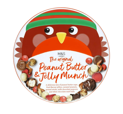 M&S Peanut Butter & Jelly Munch 544g pack front view
