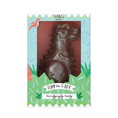 M&S Easter dinosaur chocolate UK treat