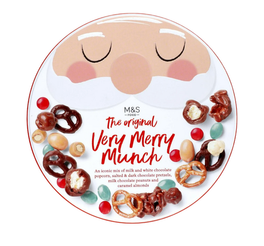 M&S The Original Very Merry Munch 460g front view pack
