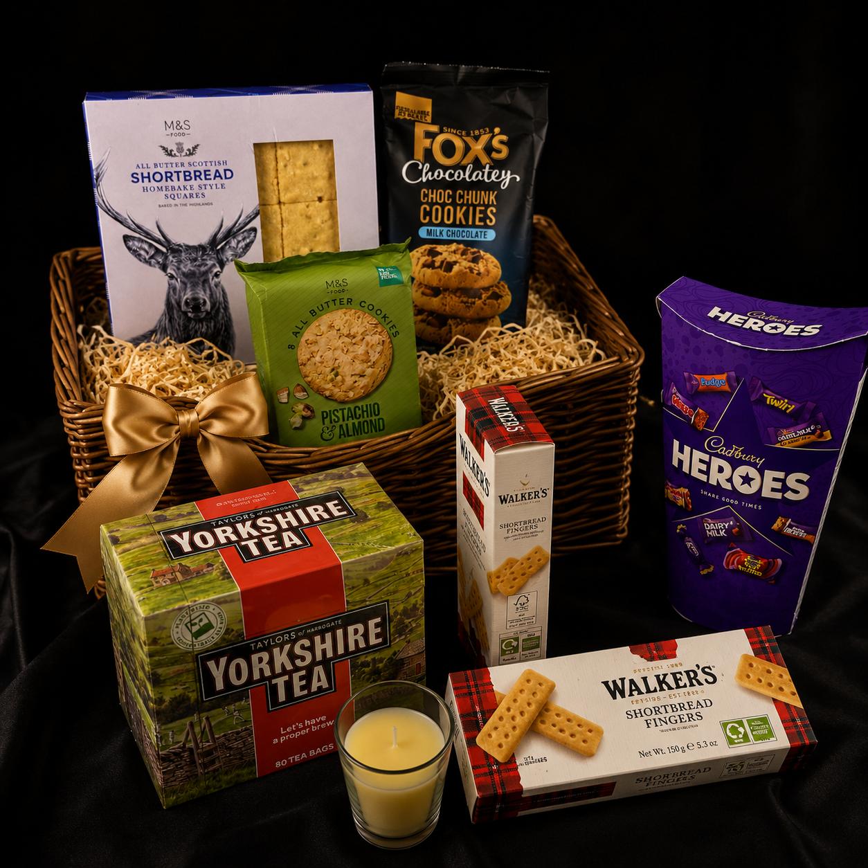 Yorkshire Tea and luxury shortbread hamper