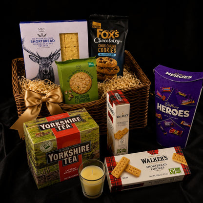 Yorkshire Tea and luxury shortbread hamper
