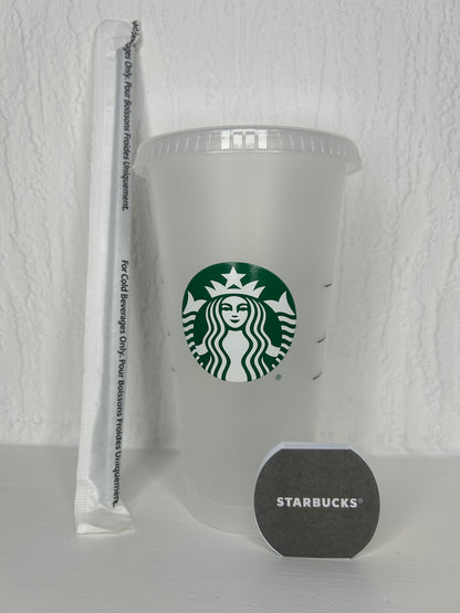 Starbucks 24oz Cold Cup with Straw – reusable plastic drinkware