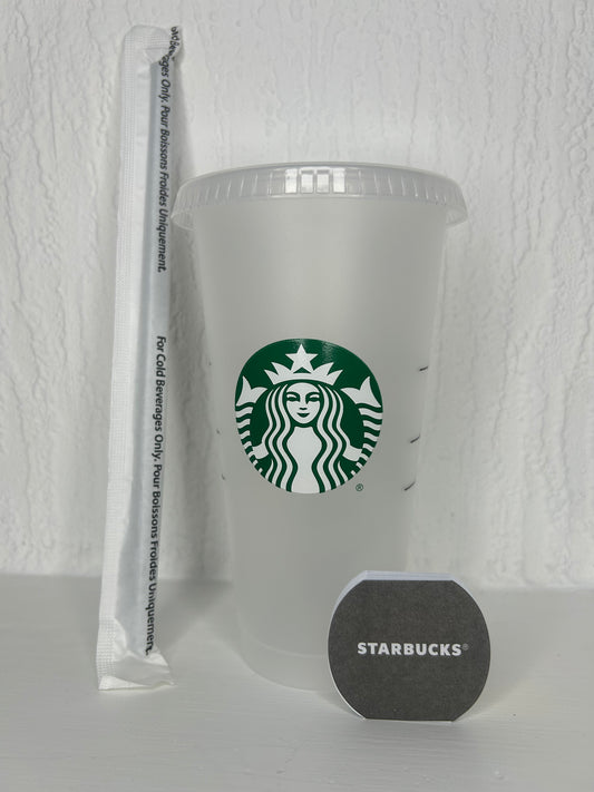 Starbucks 24oz Cold Cup with Straw – reusable plastic drinkware