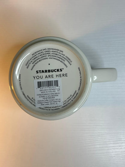 Starbucks You Are Here Glasgow Mug 16oz back design – Scotland souvenir cup