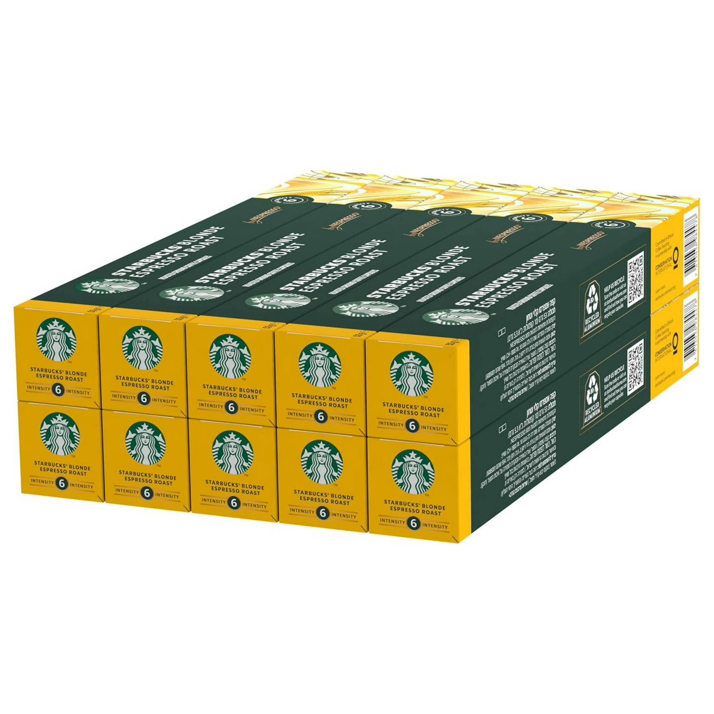 Starbucks Blonde espresso 10 coffee box
