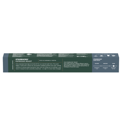 Starbucks caramelly dark roast coffee pods