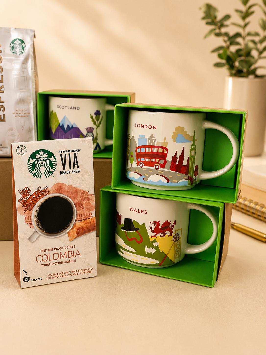 Luxury Starbucks UK gift box for coffee lovers