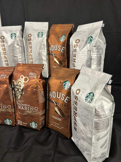 Starbucks whole bean coffee variety collection