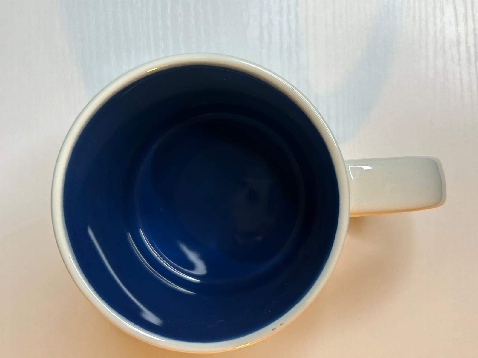 Starbucks Edinburgh Mug 16oz top angle – ceramic coffee cup